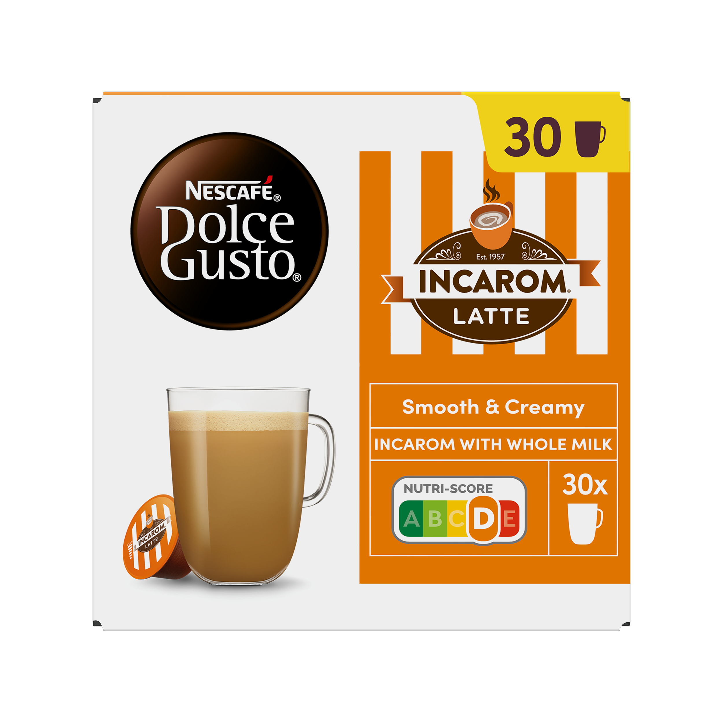 NESCAFÉ Dolce Gusto Incarom Latte - Capsules de café