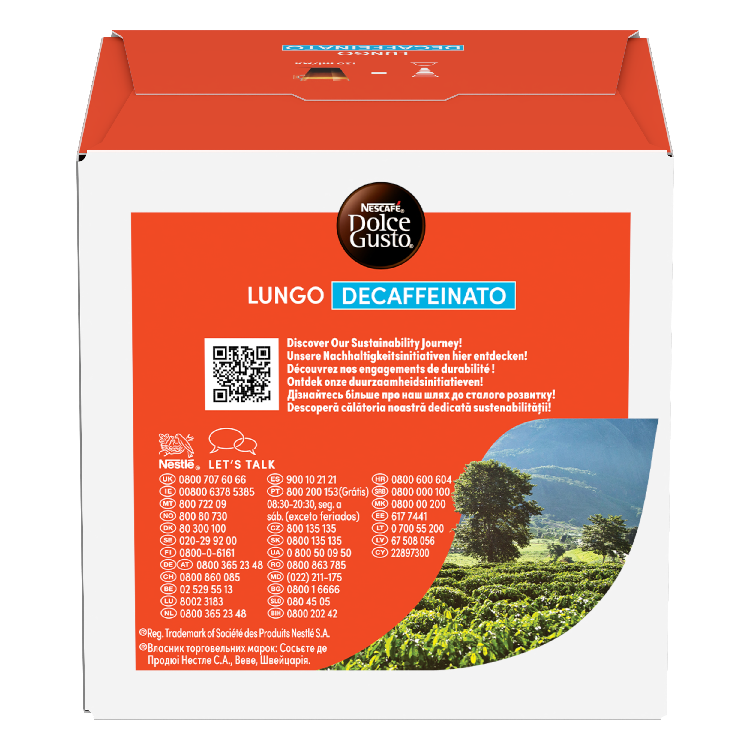 NESCAFÉ Dolce Gusto Lungo Decaffeinato - Capsules de café