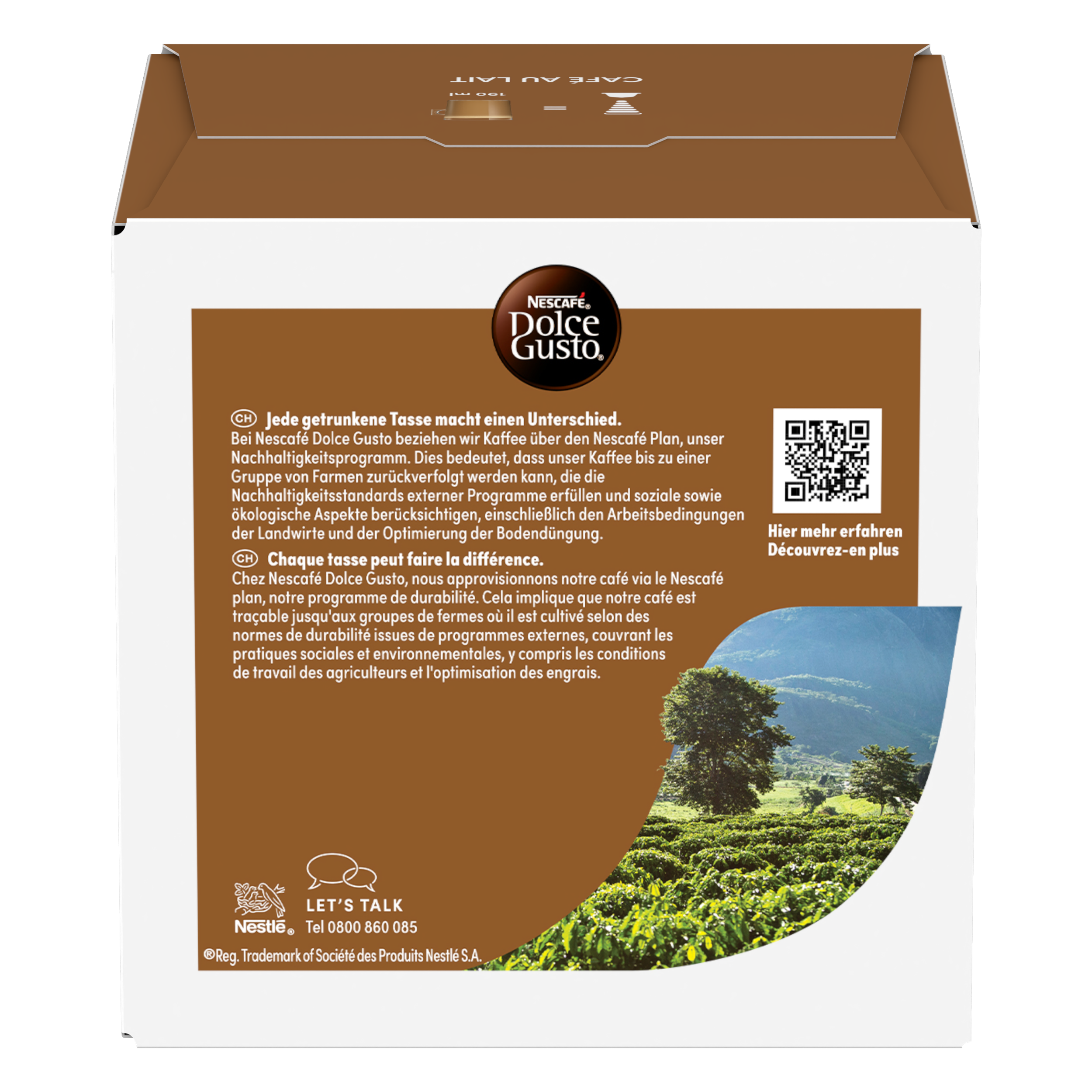 NESCAFÉ Dolce Gusto Café au Lait - Capsules de café
