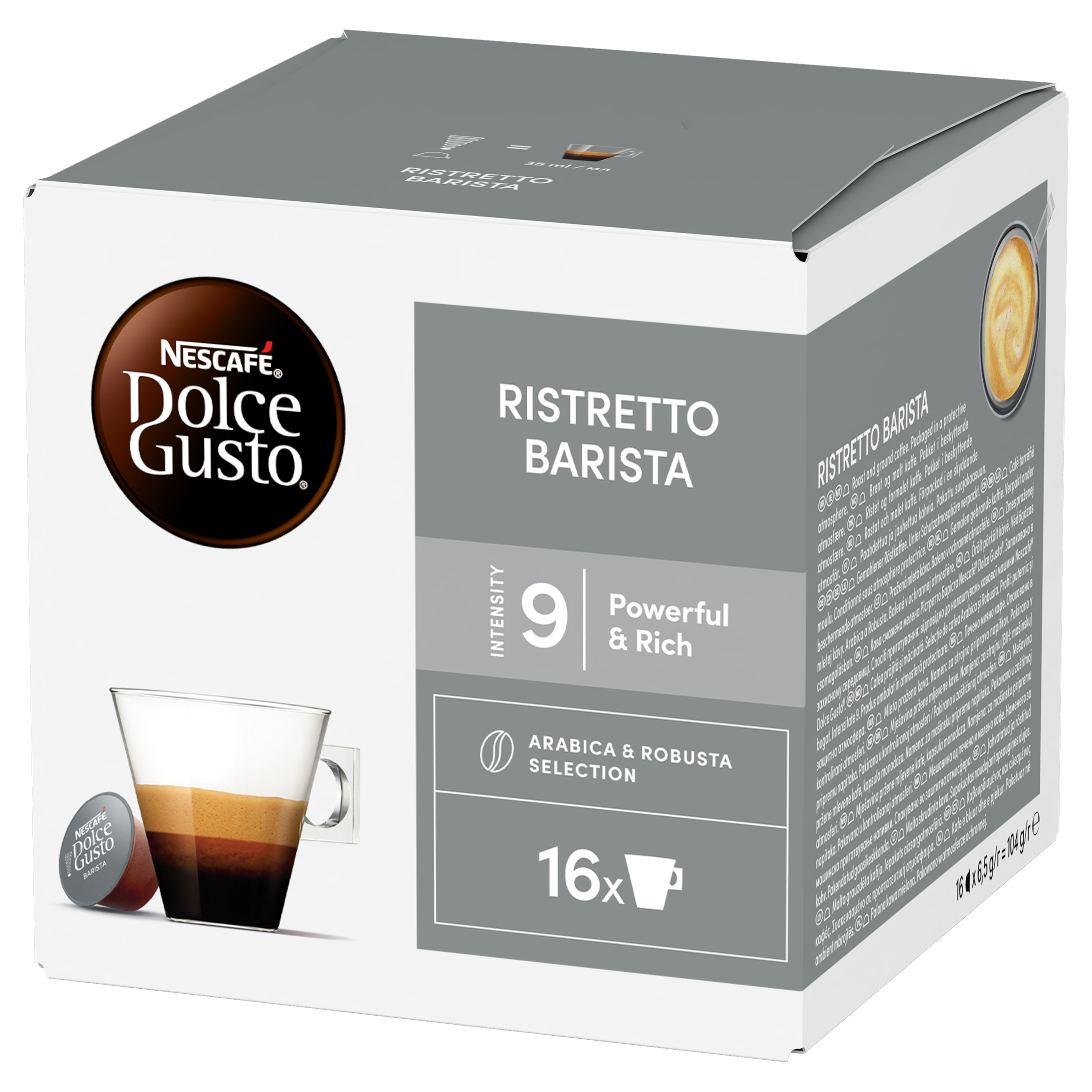 NESCAFÉ Dolce Gusto Espresso Barista Crema - Capsules de café