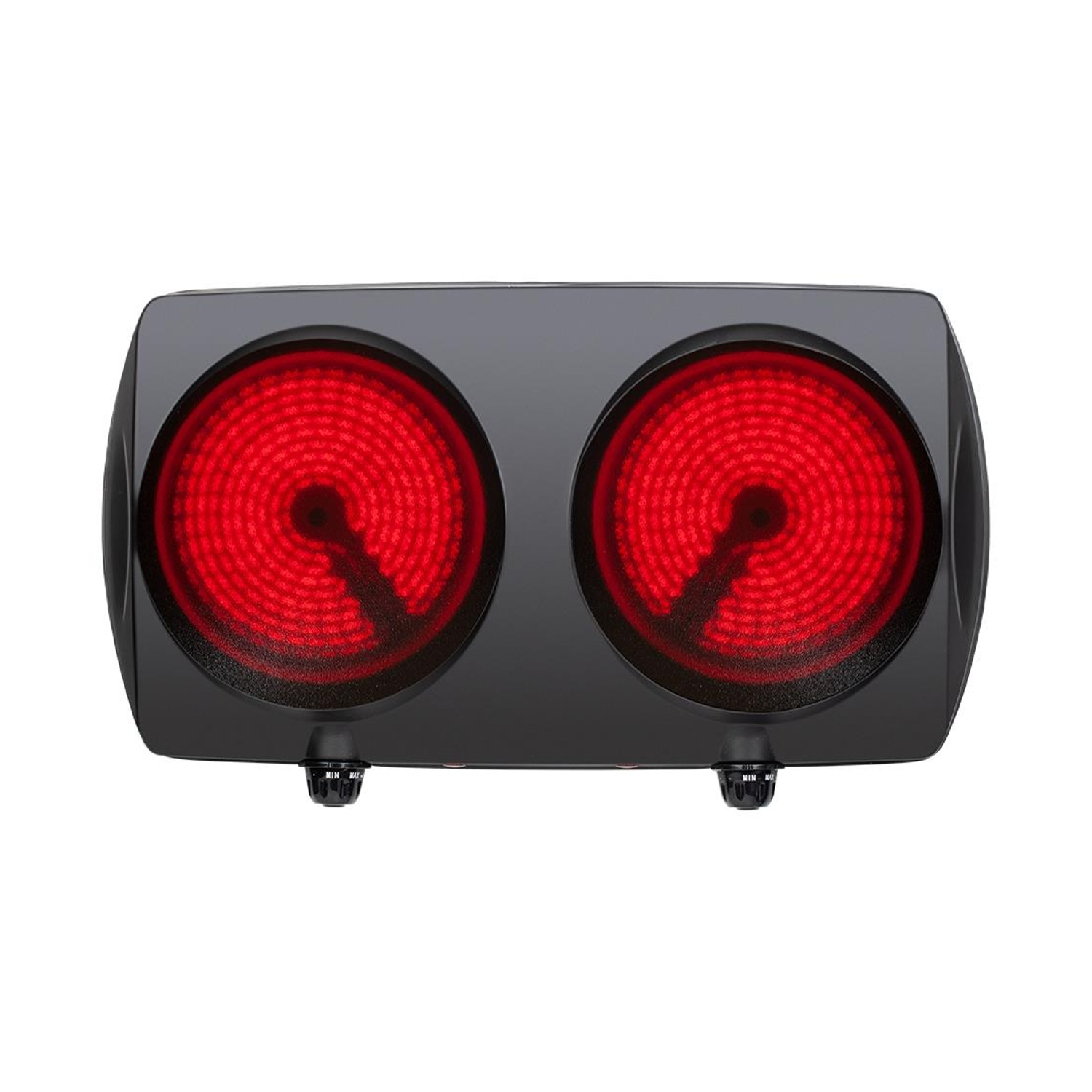 FORNETTO ELETTRICO ARDES FASTO DUO FORNELLO VETROCERAMICA, Assorbimento potenza 2500 W, Zone di cottura 2, Dimensione prima piastra di cottura 192 mm, Nero