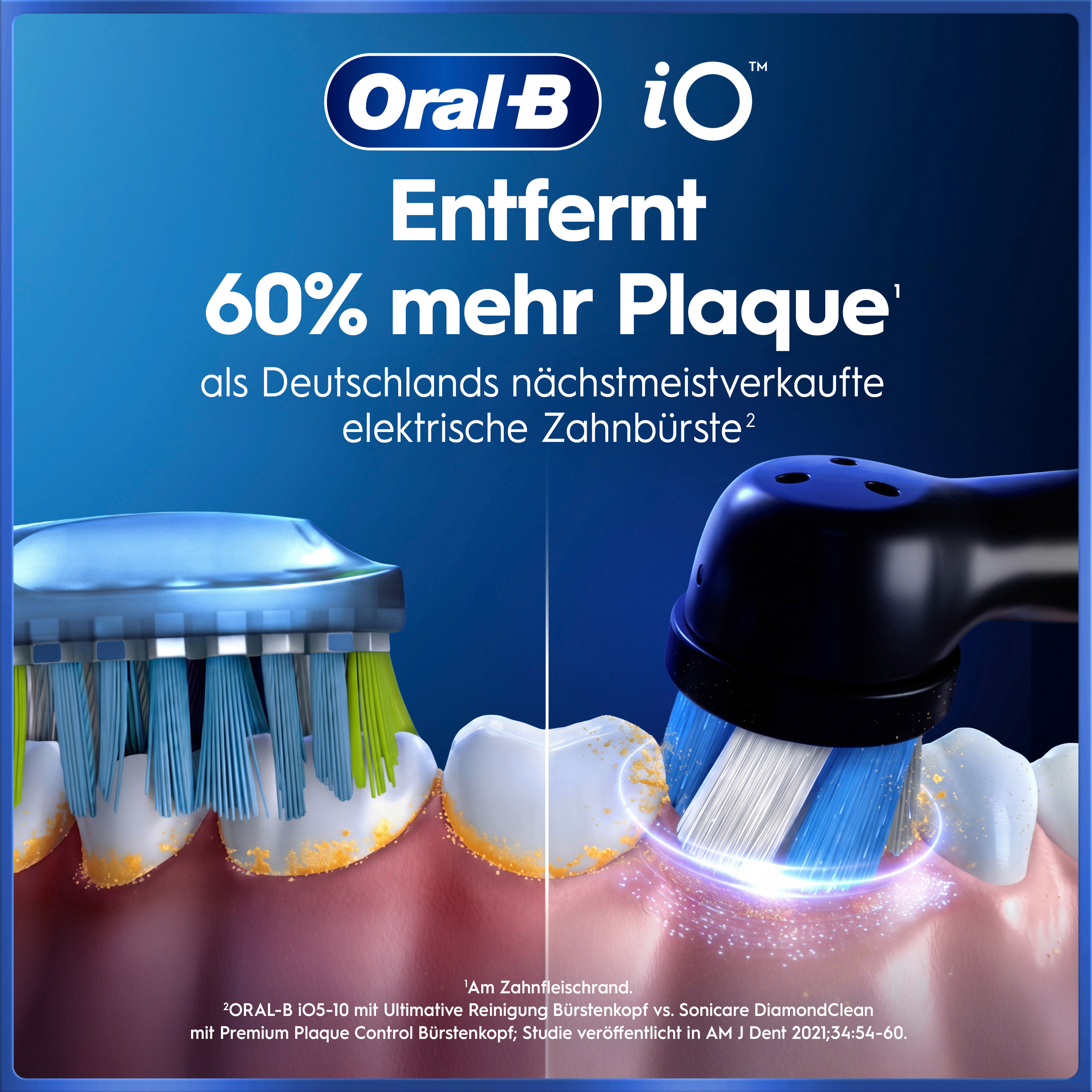 ORAL-B iO Series 5 Elektrische Zahnbürste Matt Black