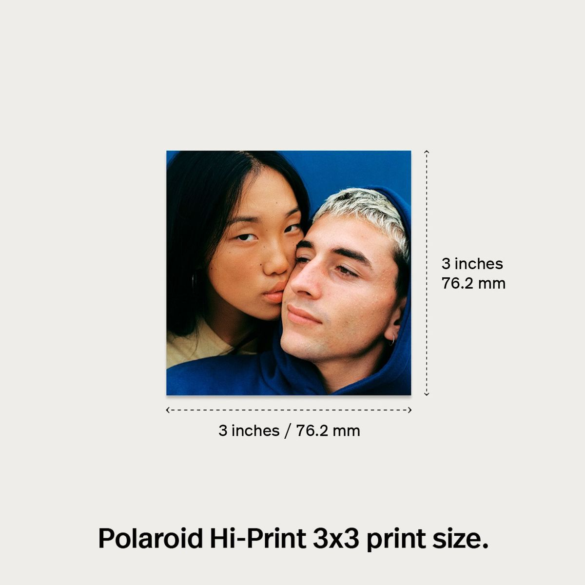 POLAROID Hi Print 3x3, 30 Blatt Papierkassette