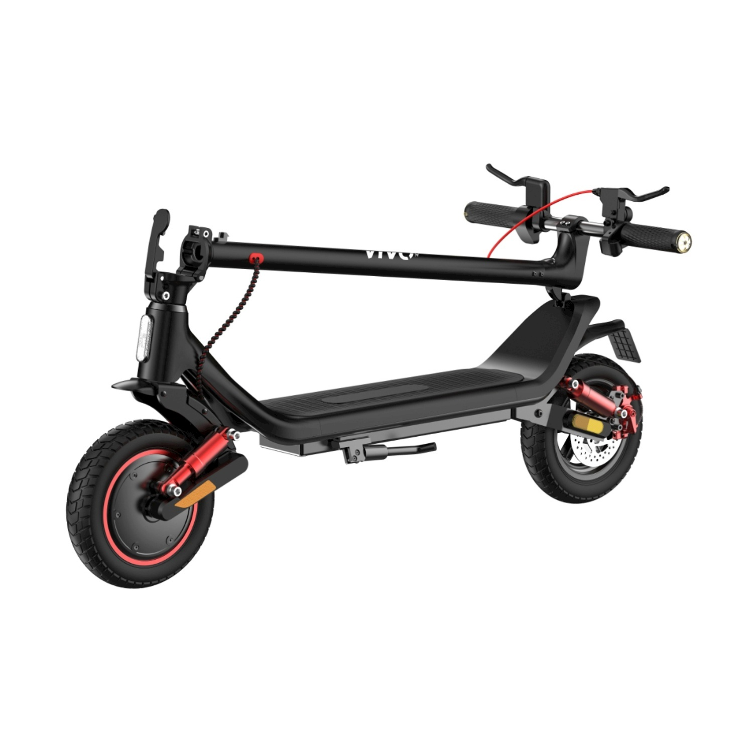 Monopattino Elettrico VIVOBIKE M-V30X nero, ruote da 10", velocità max 25 Km/h, motore 350W, autonomia fino a 30Km, batteria da 10000mAh