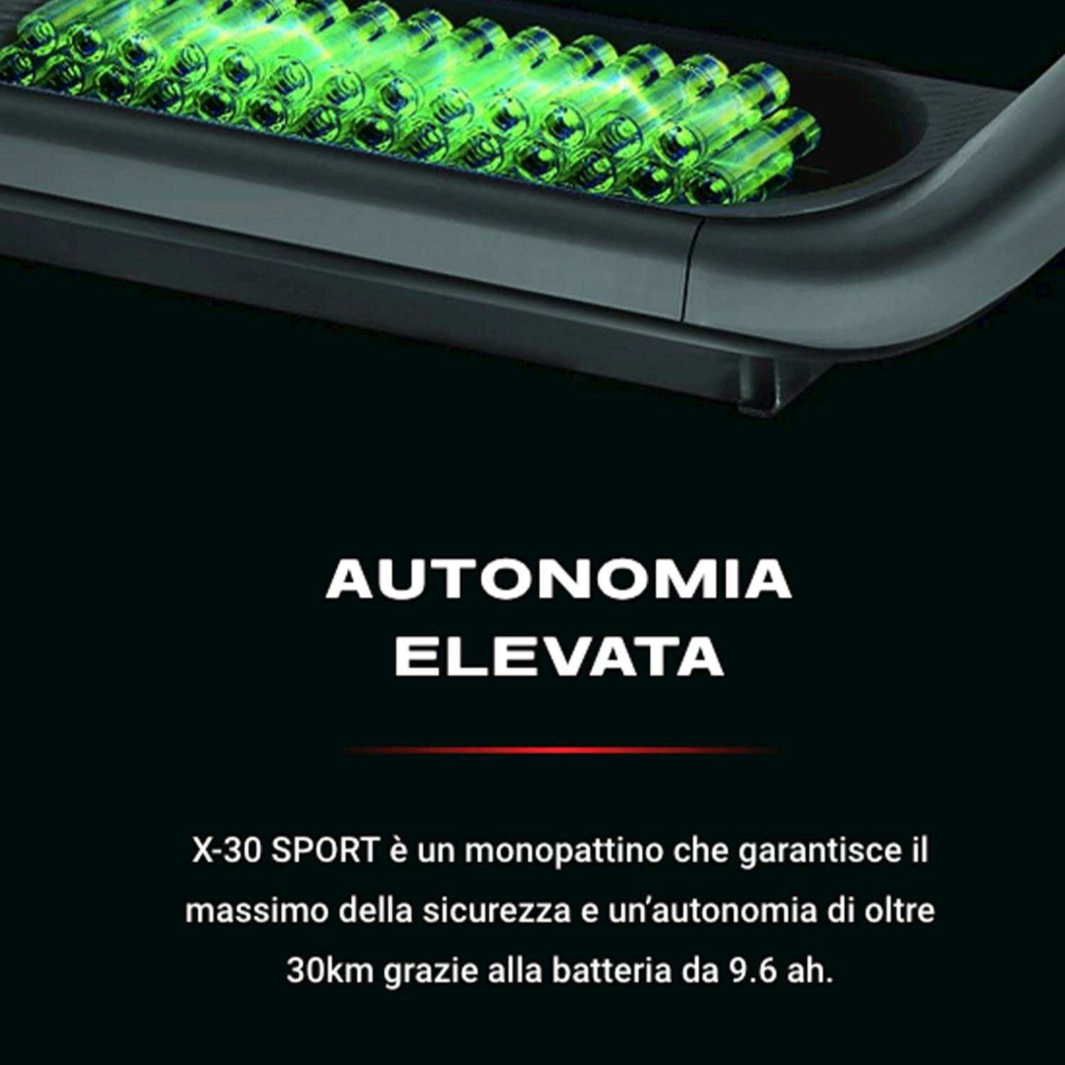 Monopattino Elettrico VIVOBIKE M-V30X nero, ruote da 10", velocità max 25 Km/h, motore 350W, autonomia fino a 30Km, batteria da 10000mAh