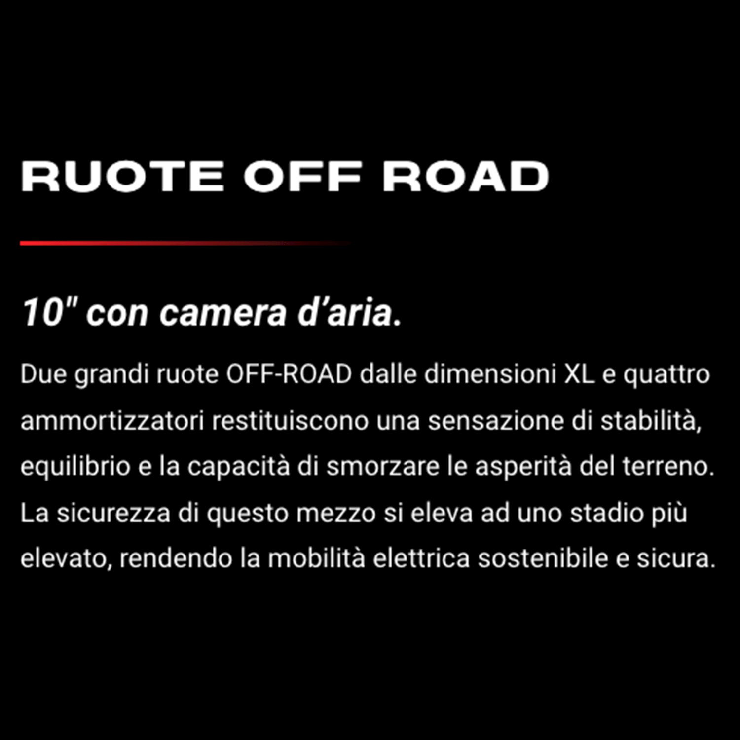 Monopattino Elettrico VIVOBIKE M-V30X nero, ruote da 10", velocità max 25 Km/h, motore 350W, autonomia fino a 30Km, batteria da 10000mAh