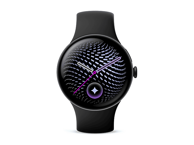 SMARTWATCH GOOGLE Pixel Watch 5 (45 mm) , Display da 1,7 ", Touchscreen, 64 GB, Bluetooth 6.0, Modulo GPS integrato, Waterproof, Nero ossidiana