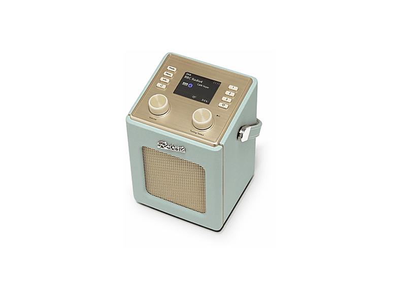 Roberts Radio Revival Mini 2 Tragbares DAB+/FM/Bluetooth-Radio, Duck egg; DAB+ Radio