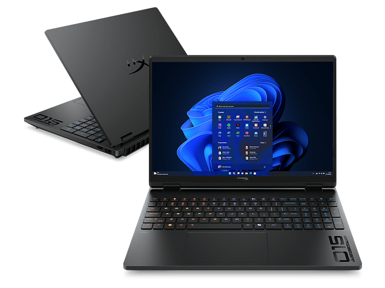 Laptop HyperX Omen 15-gb0103nwx / AMD Ryzen™ 7 8745HX 16 GB RAM 512 SSD GeForce RTX™ 5060 Windows 11 Home Czarny
