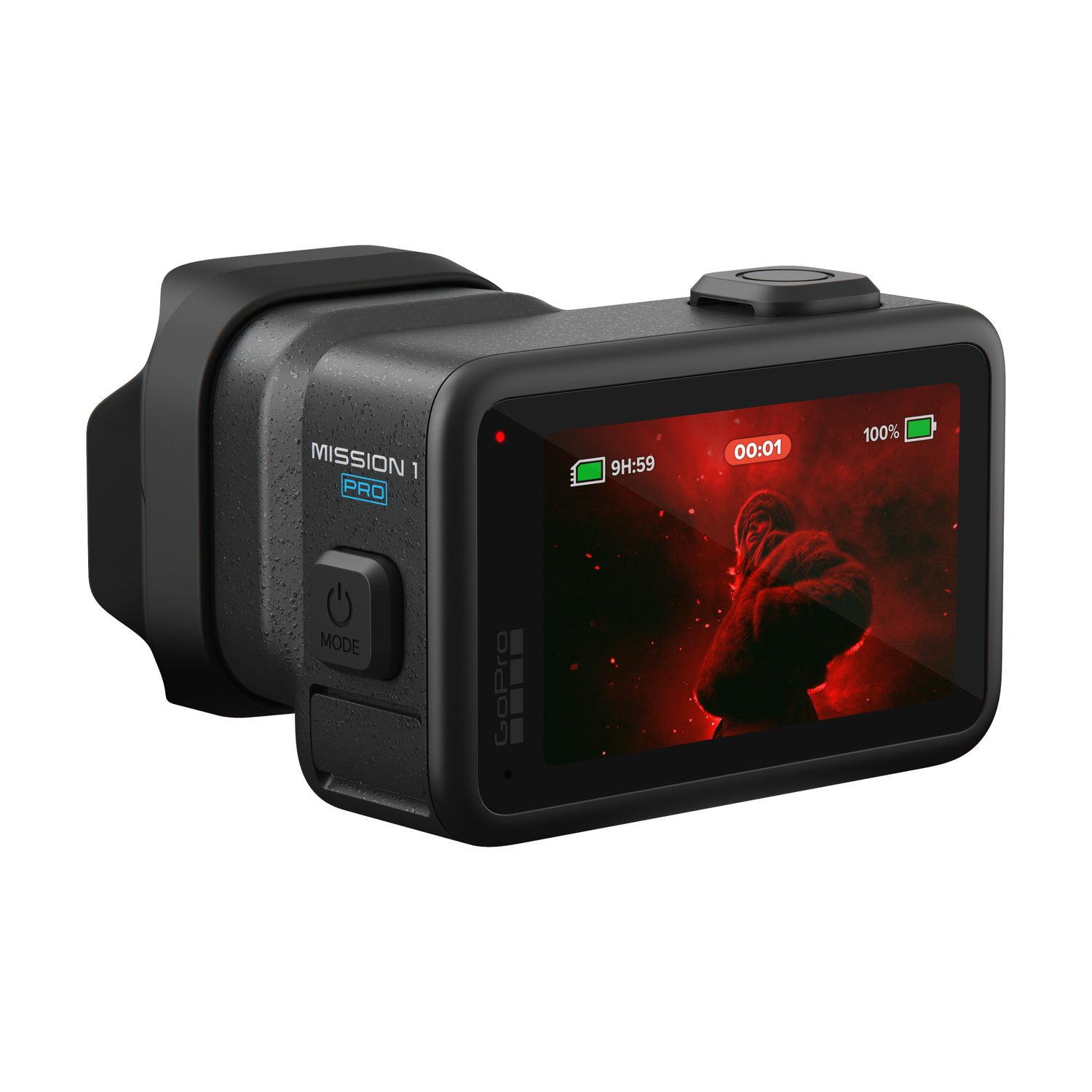 FOTOCAMERA DIGITALE GOPRO MISSION 1 PRO, 50 megapixel, Nero