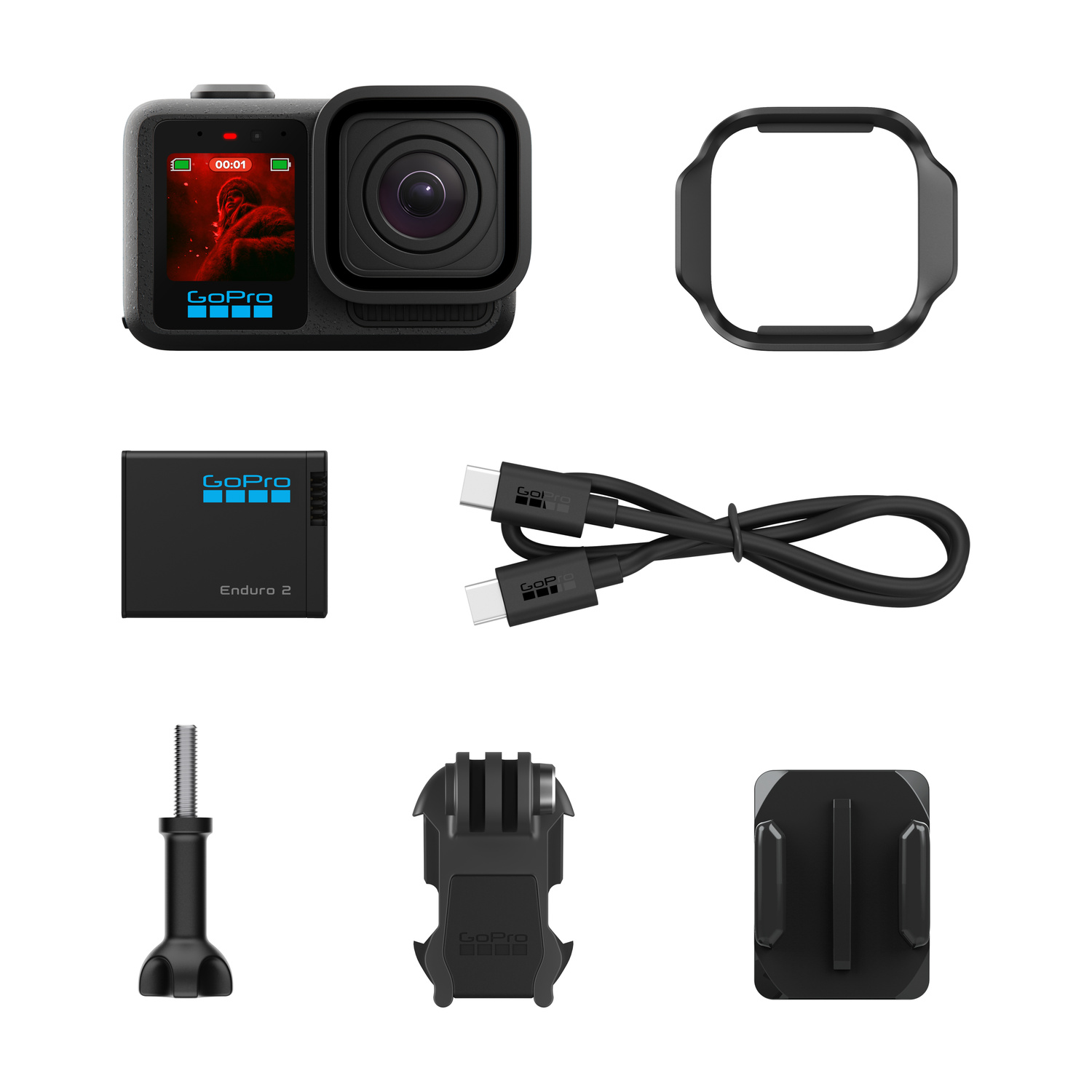 FOTOCAMERA DIGITALE GOPRO MISSION 1 PRO, 50 megapixel, Nero