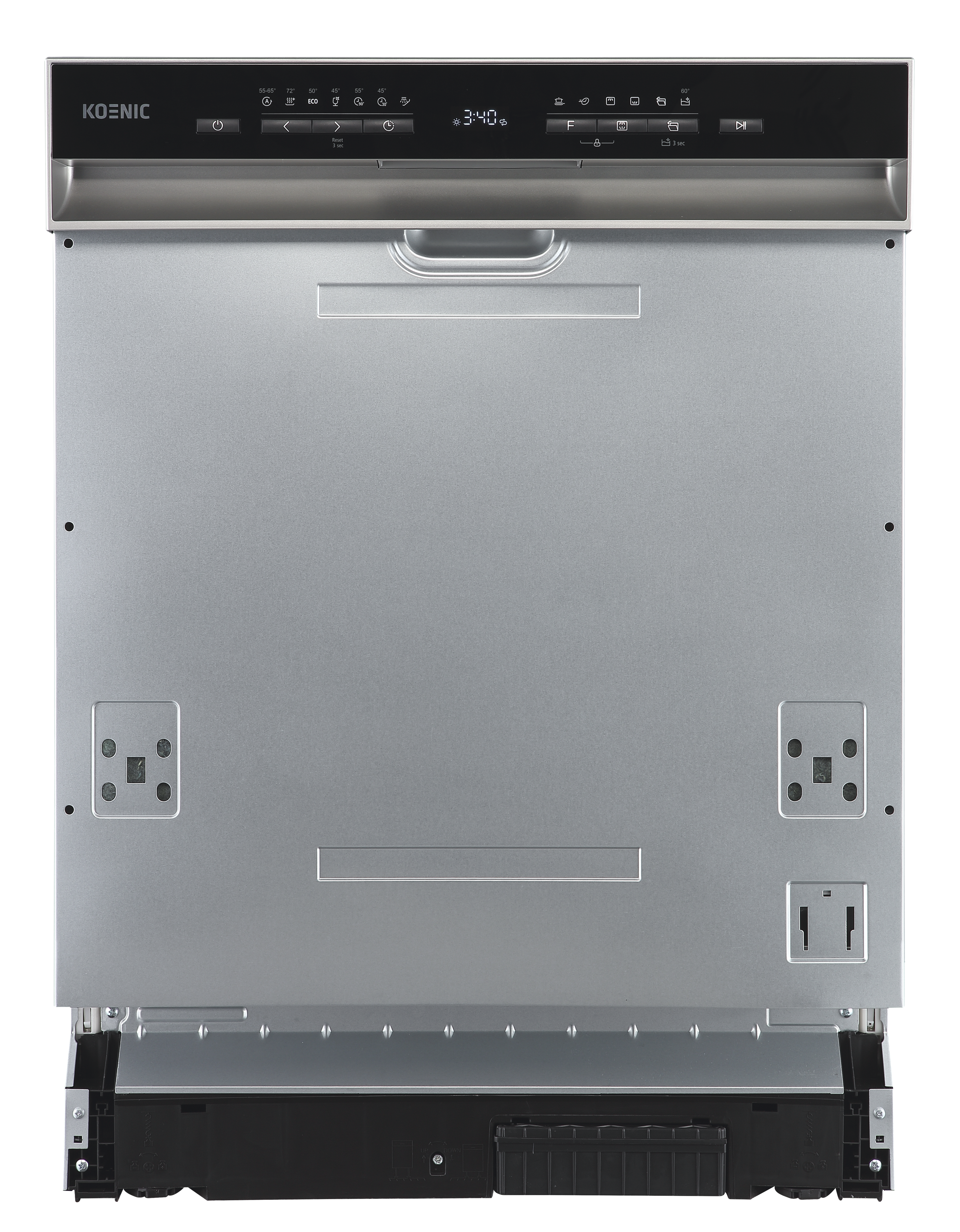 KOENIC KDW 6031-2 C BI Einbau-Geschirrspüler (Einbaugerät, 59,7 cm breit, 44 dB (A), C)