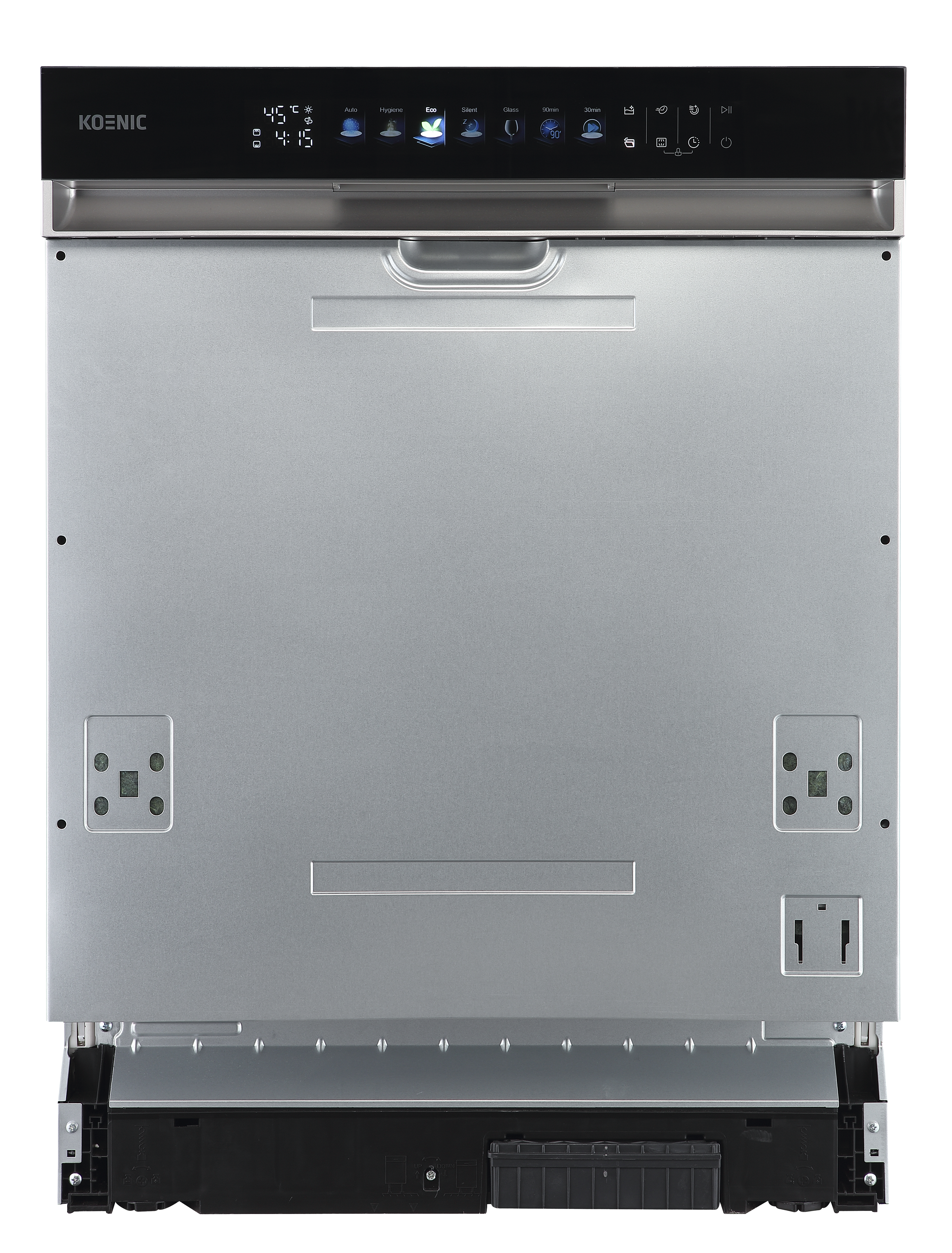 KOENIC KDW 6031-2 B BI Einbau-Geschirrspüler (Einbaugerät, 59,6 cm breit, 42 dB (A), B)