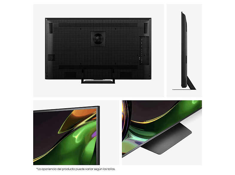 TV RGB Mini LED 75" - Hisense 75UR8S, UHD 4K, Hi-View AI Engine RGB, Modo Juego, Pantalla Antirreflejos, IMAX Enhanced, Dolby Vision IQ, Gris carbón