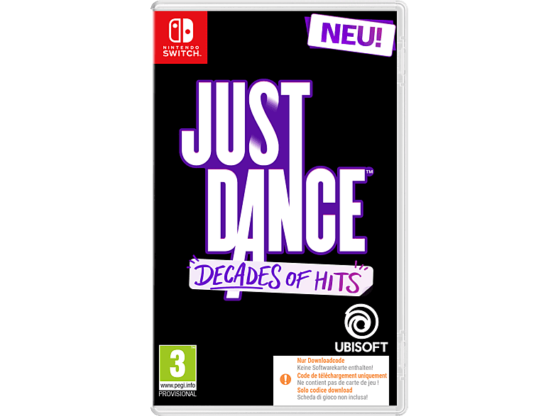 Just Dance: Decades of Hits - Nintendo Switch [Code in the box]