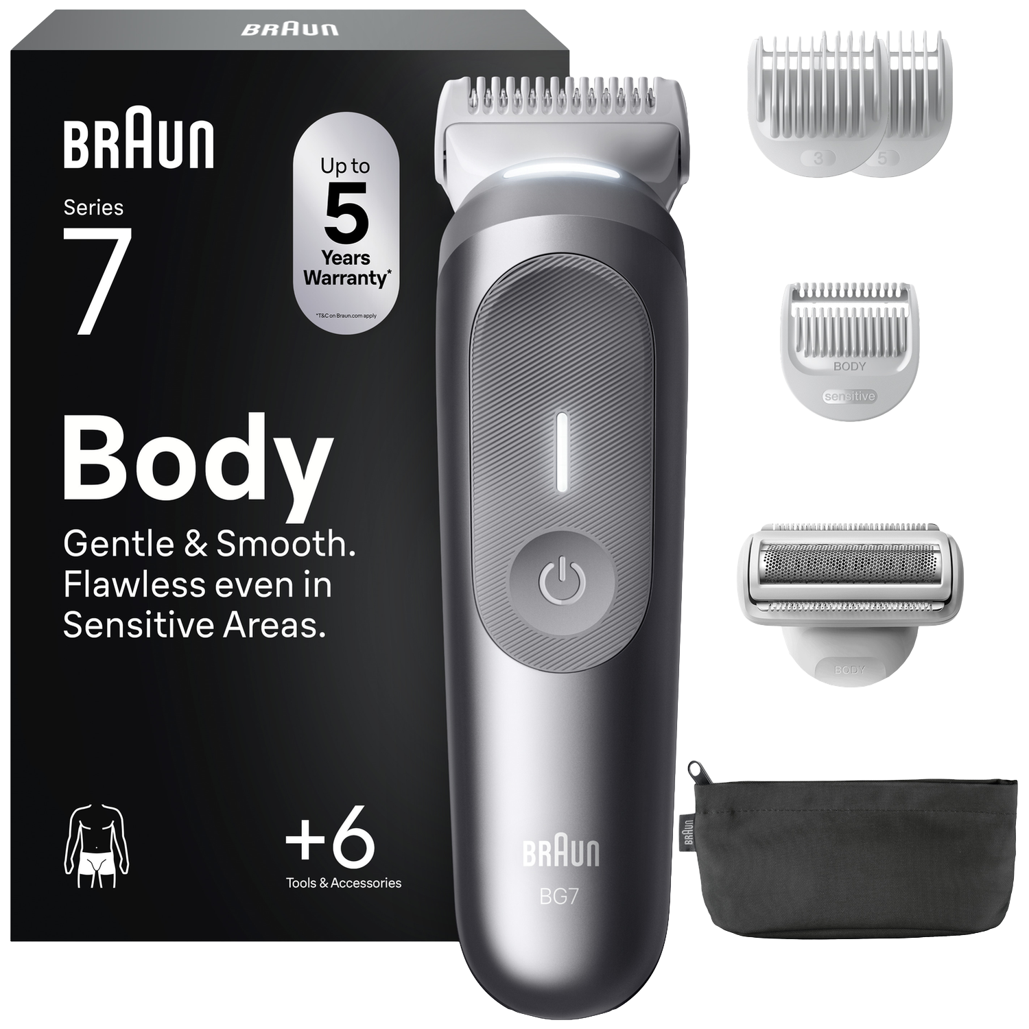 Braun Bg7550 Multigroomer Grijs