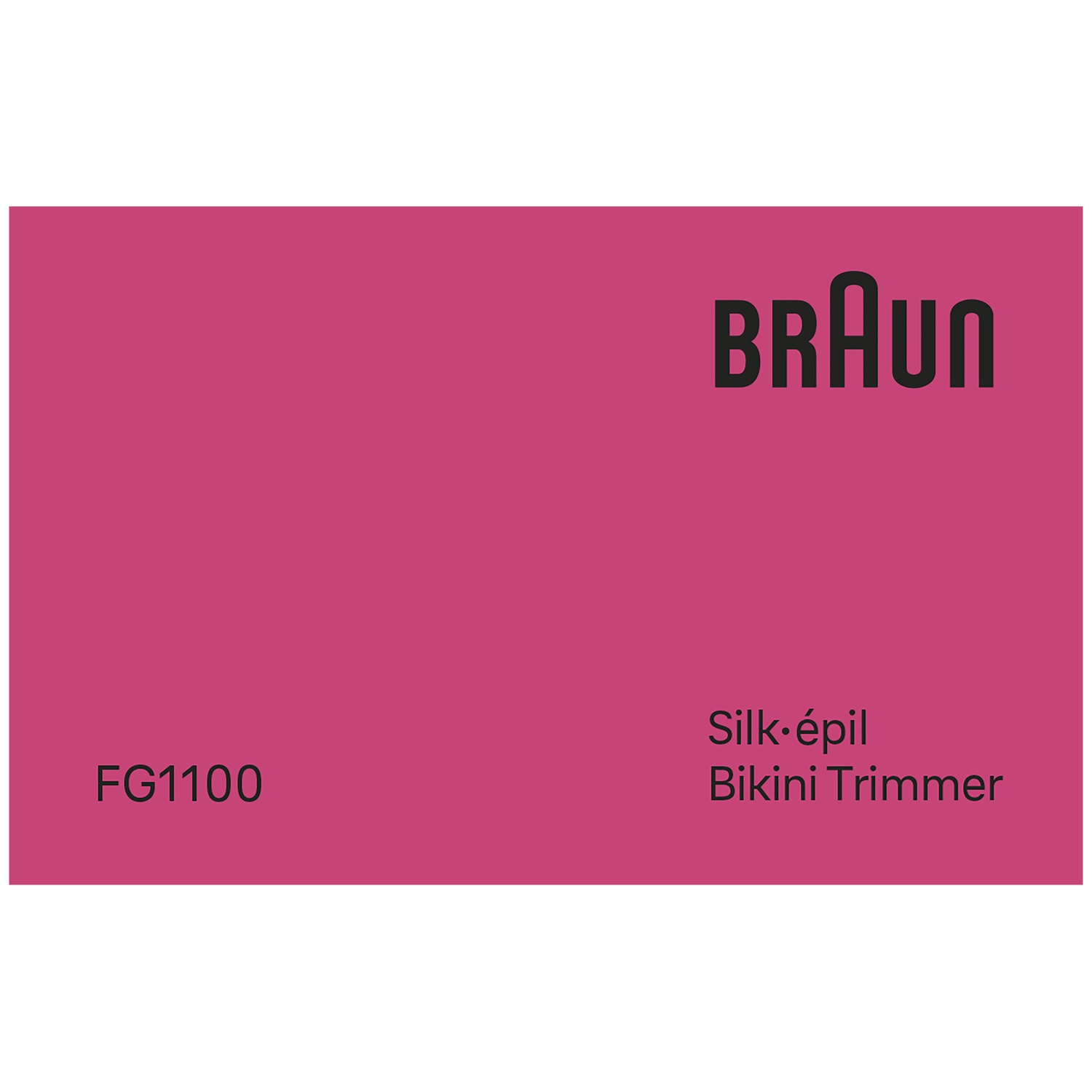 BRAUN FG 1100 Ladyshave