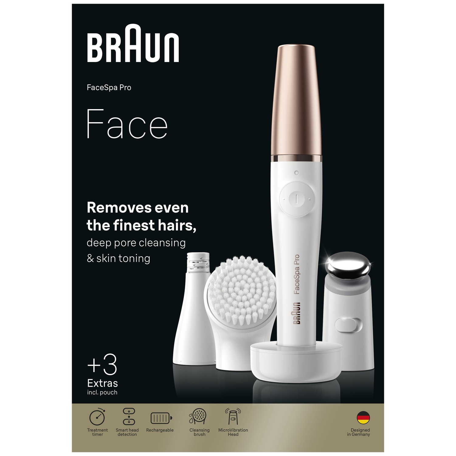 BRAUN FaceSpa Pro 911 Épilateur