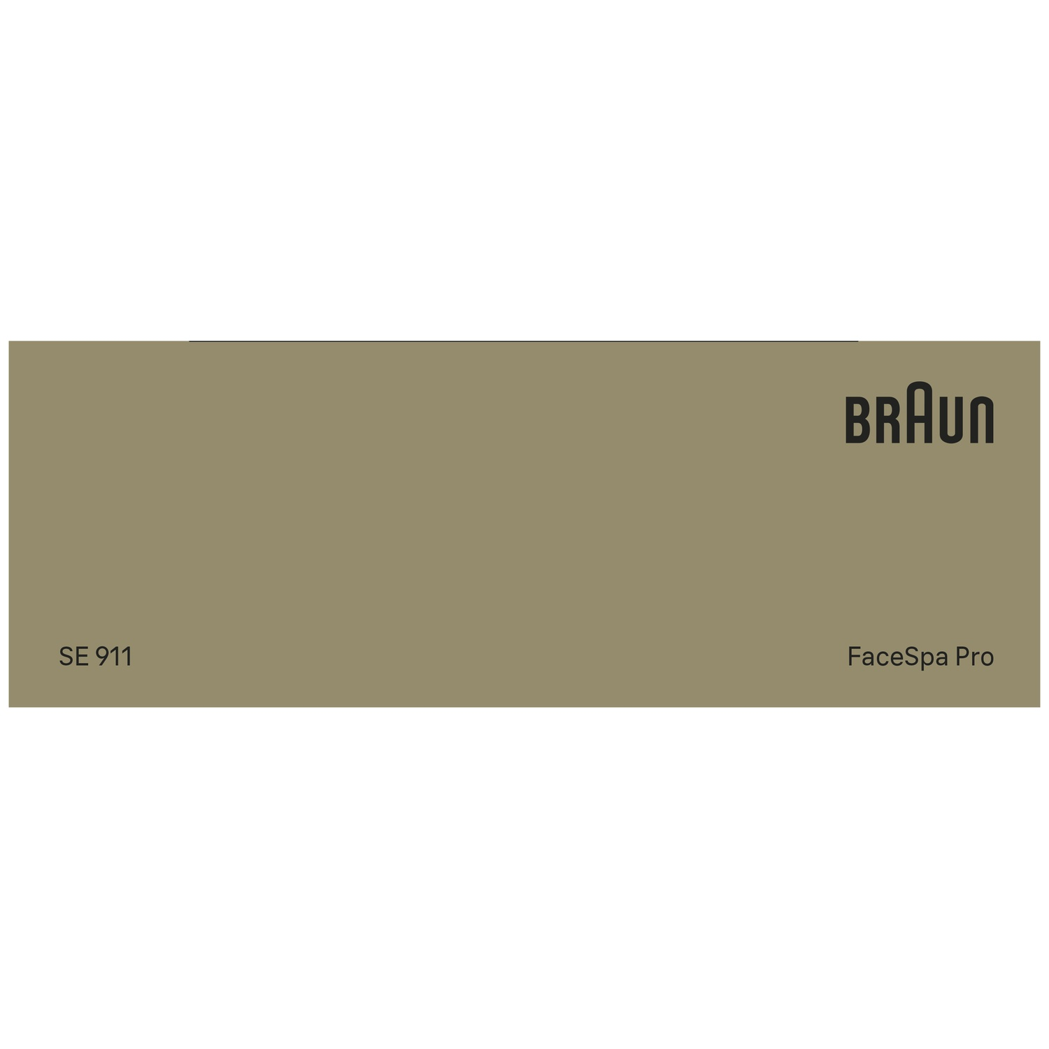 BRAUN FaceSpa Pro 911 Épilateur