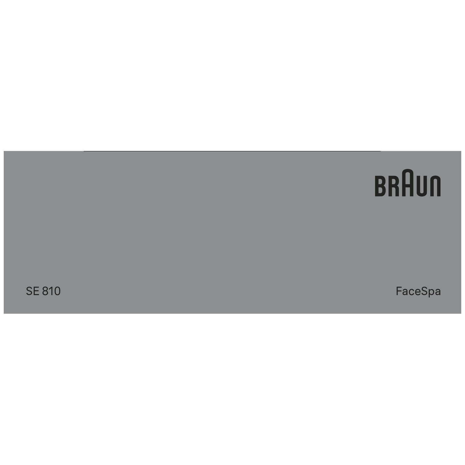 BRAUN FaceSpa 810 Epilator
