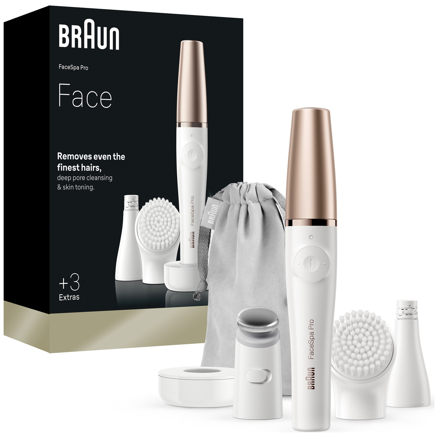 BRAUN FaceSpa Pro 911 Épilateur