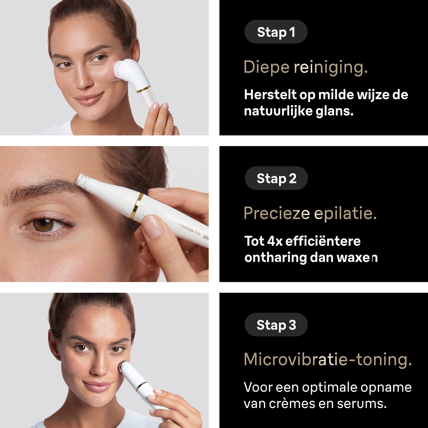 BRAUN FaceSpa Pro 911 Épilateur
