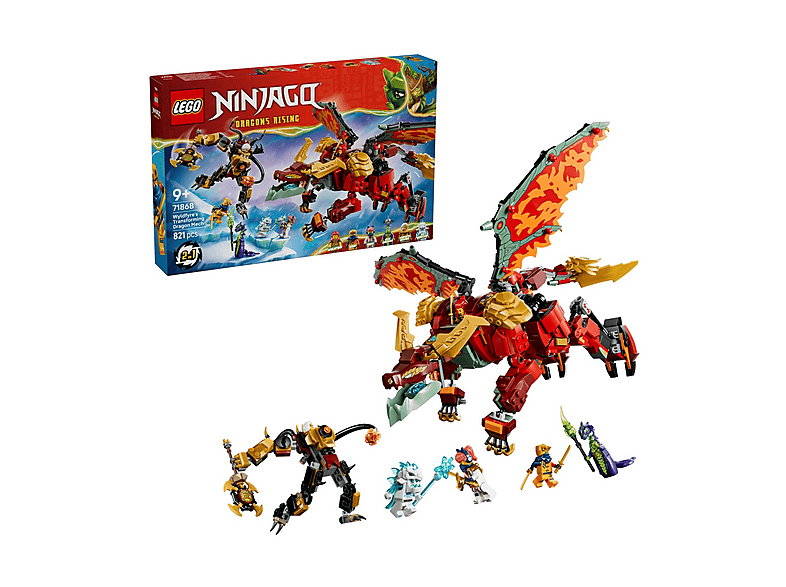 COSTRUZIONI LEGO Mech drago mutaforma di Wyldfyre