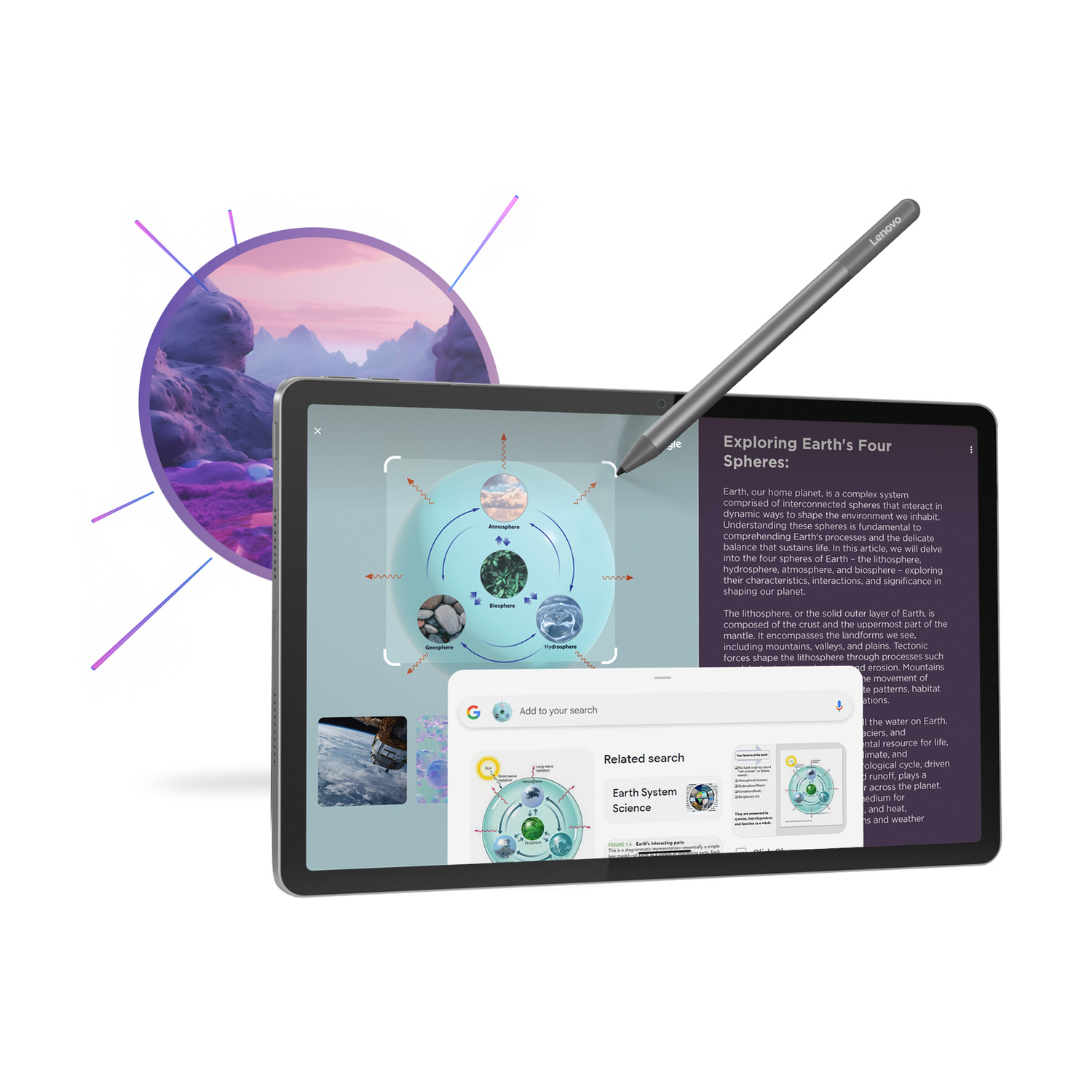 Tablet LENOVO Idea Tab, 256 GB, 11 ", Luna Grey