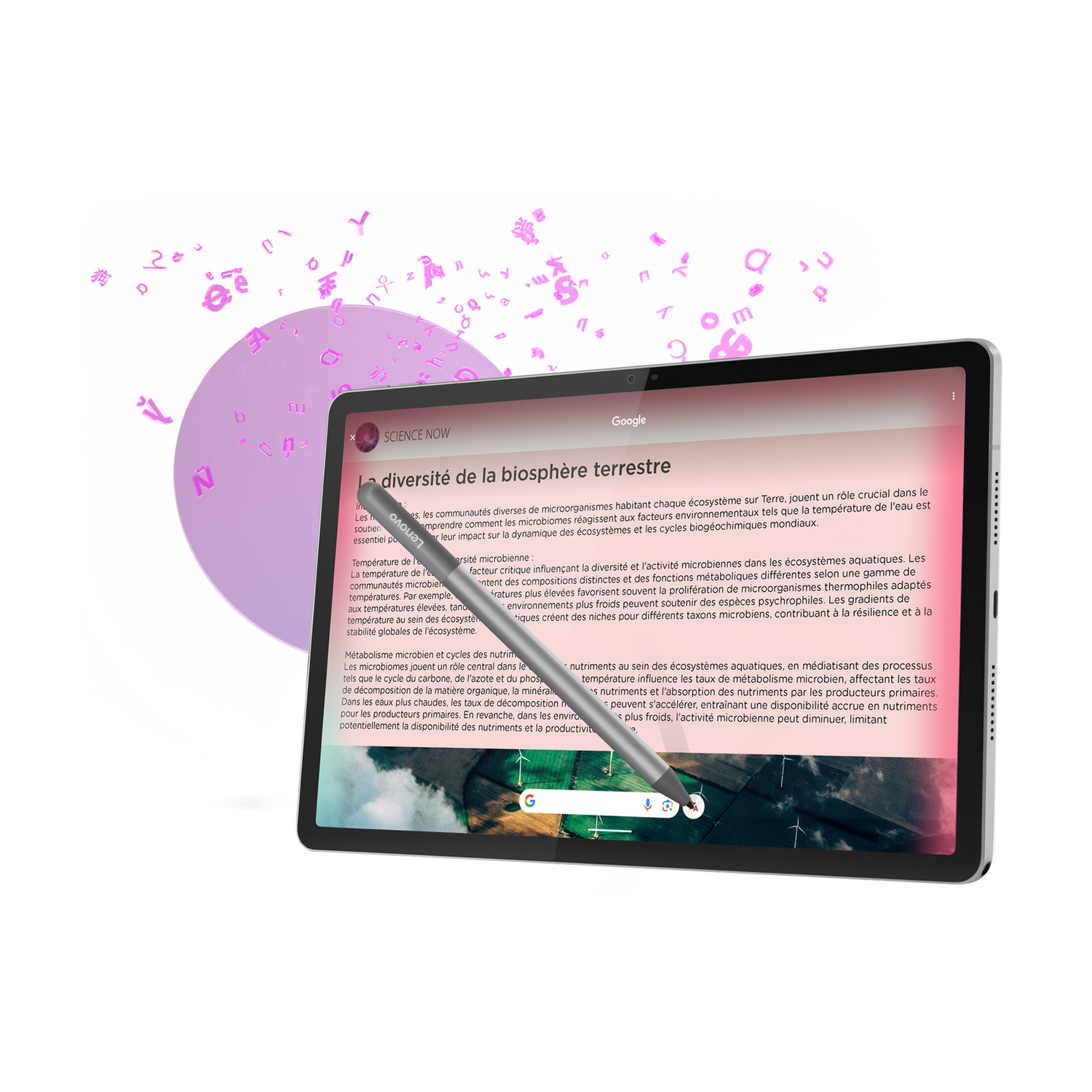 Tablet LENOVO Idea Tab, 256 GB, 11 ", Luna Grey