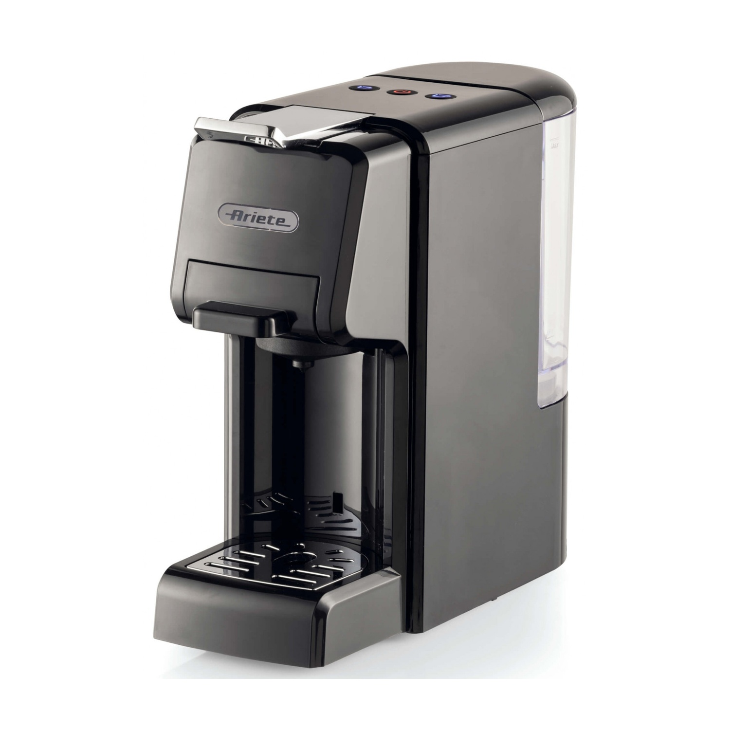 MACCHINA CAFFÈ CAPSULE ARIETE MACCHINA CAFFE'  CASSETTI, Compatibile con Capsule Nespresso, Pressione pompa 19 bar, Potenza 1350 W, Serbatoio acqua 0,7 l, Nero