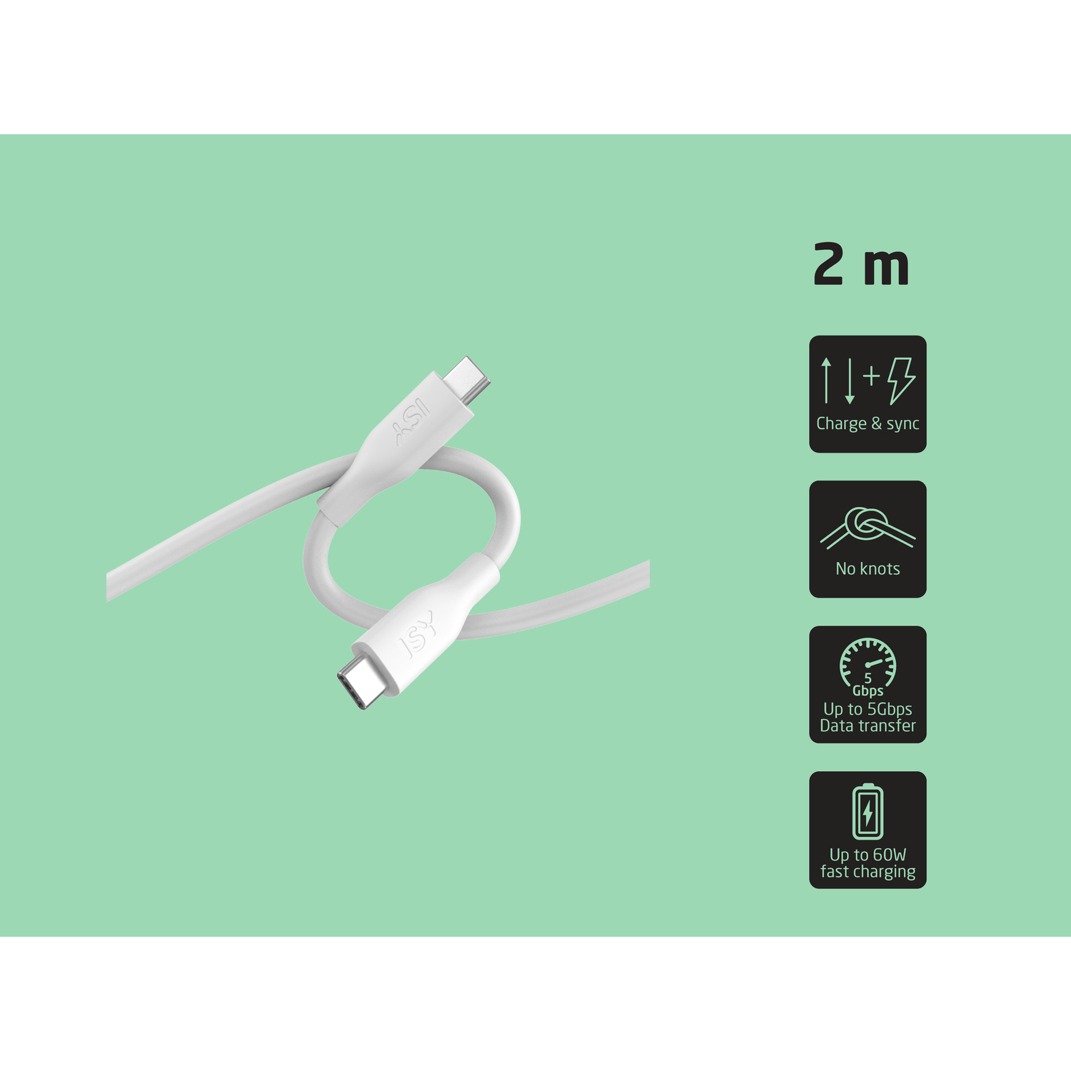 CAVO USB ISY ICS-5001-WT-CC