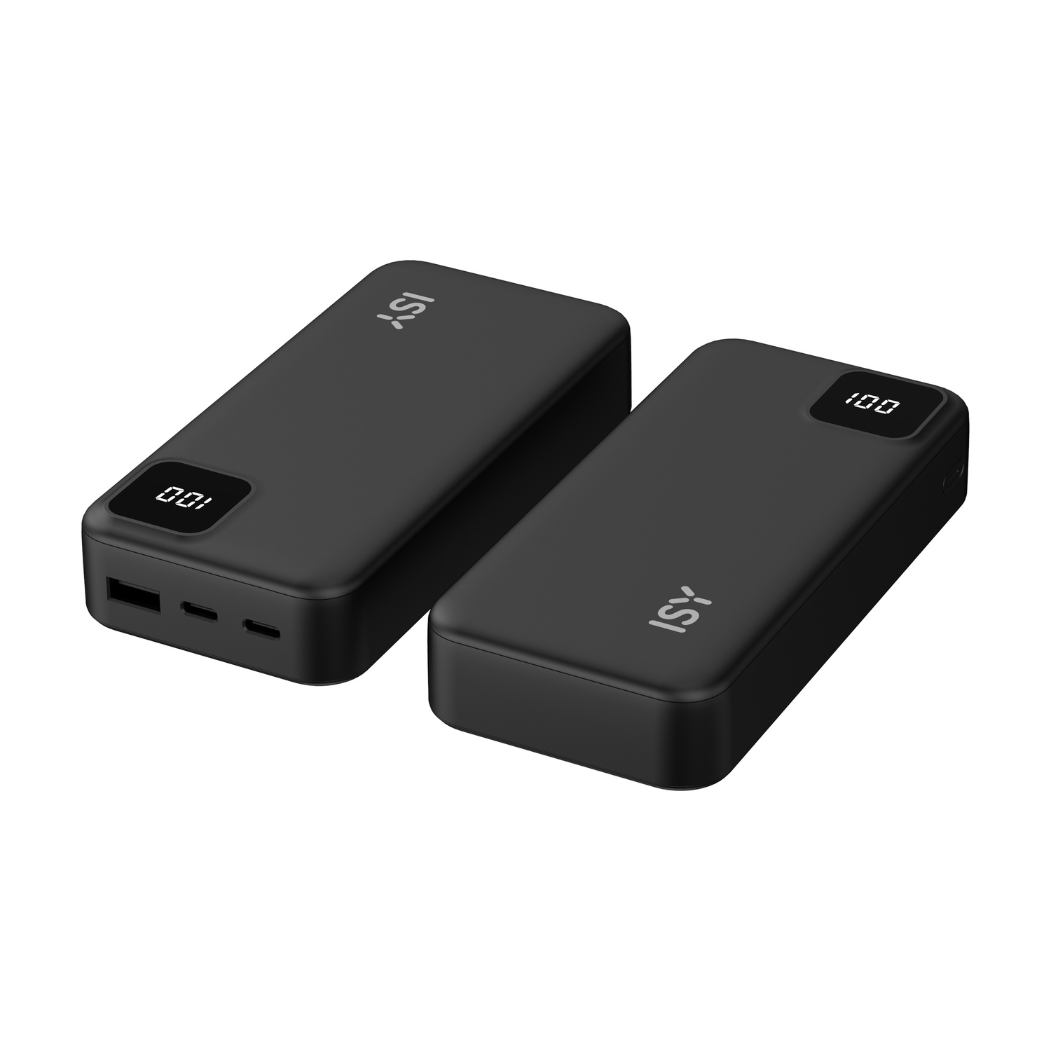 Powerbank ISY IPP-20001 20000mah, Nero