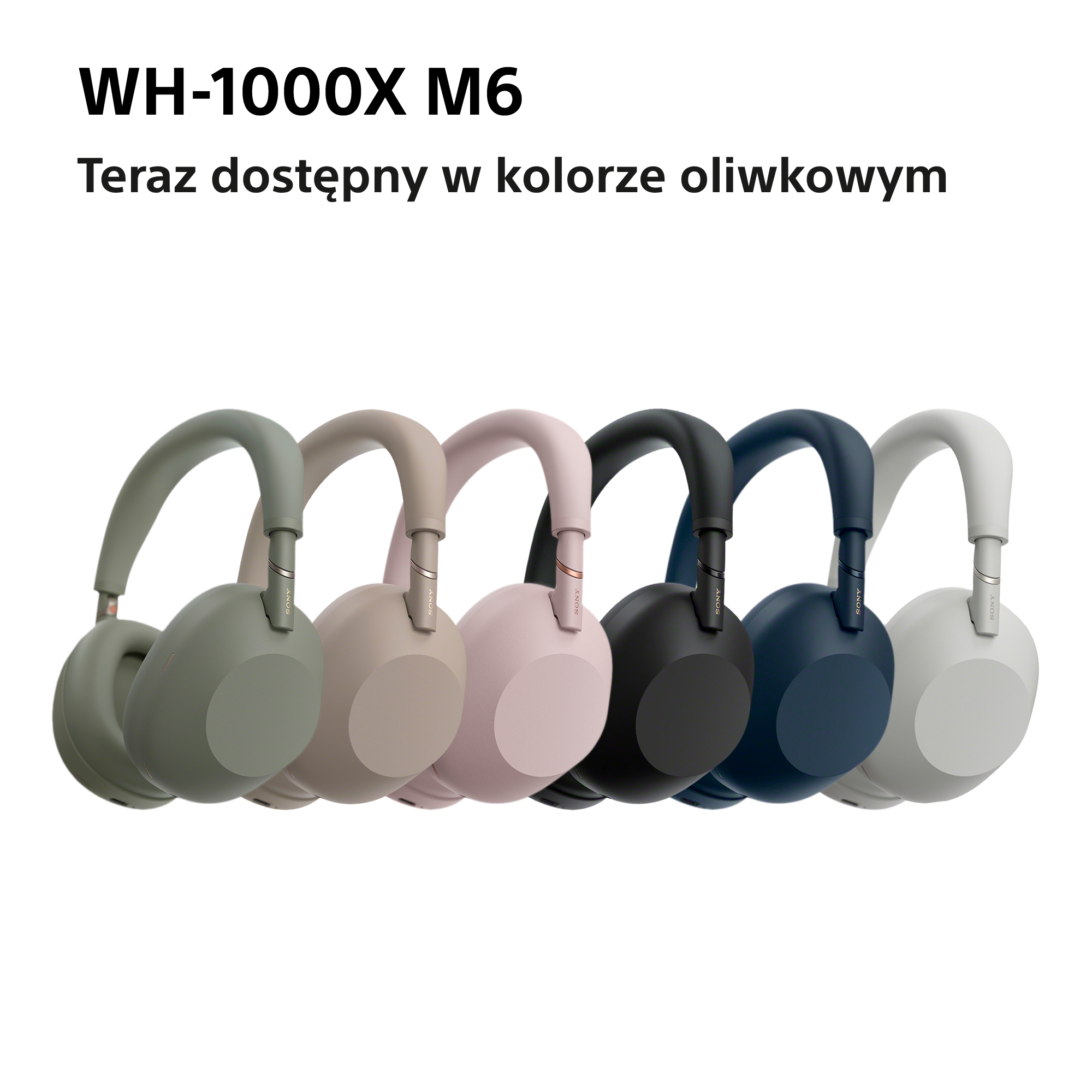 Słuchawki bezprzewodowe SONY WH-1000XM6 ANC Piaskowy