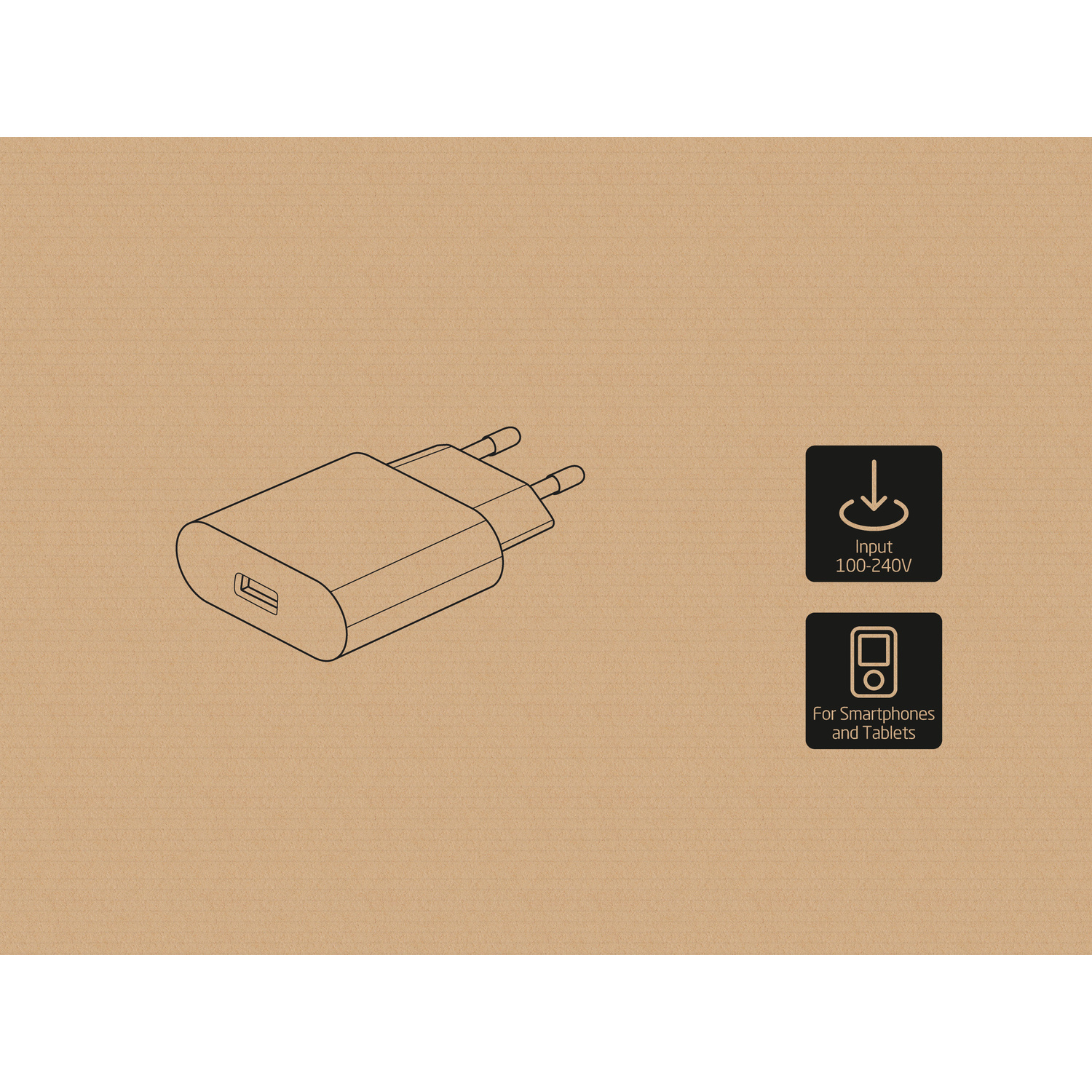 CARICABATTERIA ISY IZB-521 da 5W, Nero