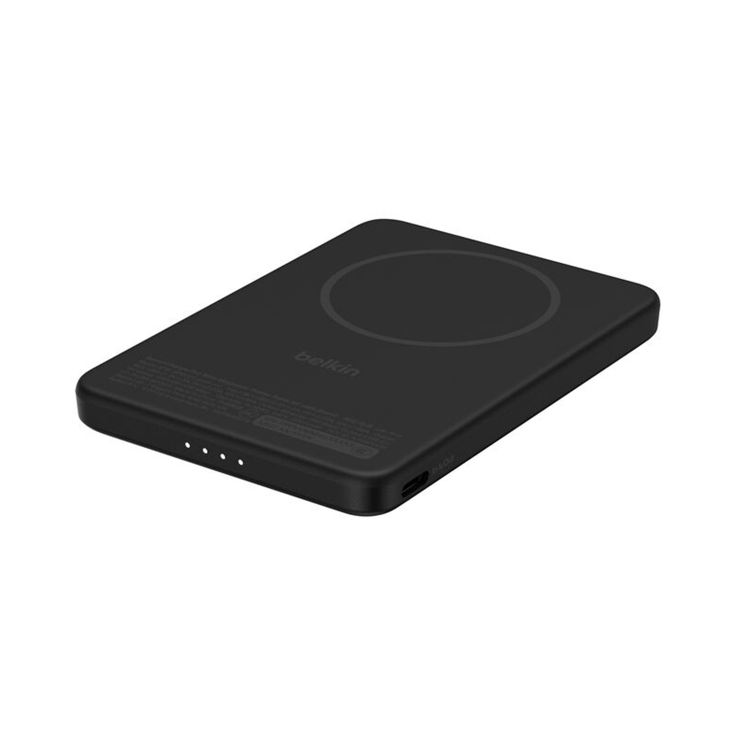 Powerbank BELKIN POWERBANK MAGNETICO QI2 15W 5K CON KICKSTAND 5000 mAh, Nero