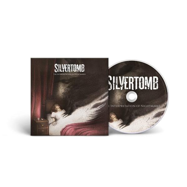 CD und Cover von Silvertomb mit dunkler, surrealer Kunst.