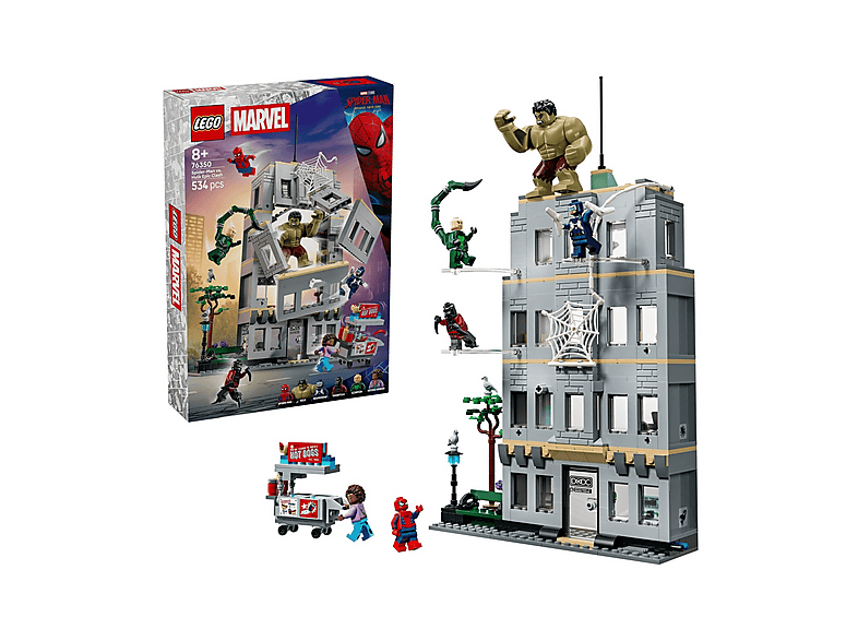 COSTRUZIONI LEGO Scontro epico: Spider-Man vs. Hulk