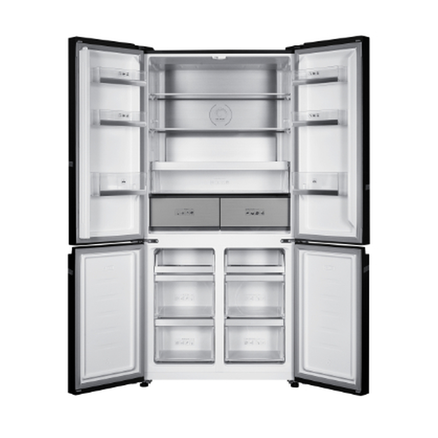 FRIGORIFERO AMERICANO KOENIC KDD 181 D NF, no frost, dimensioni: L 91 cm x H 190.5 cm x P 69 cm, capacità netta totale 522 litri, ripiani in vetro, classe D