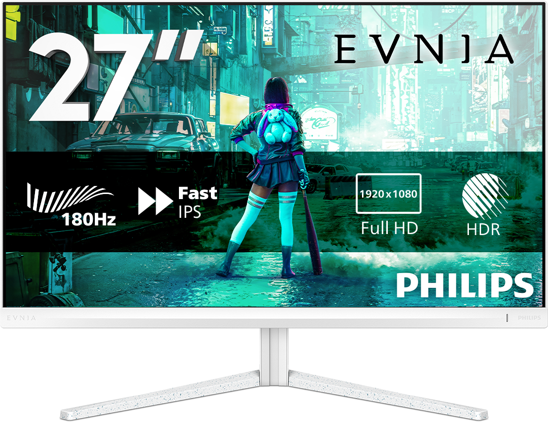 PHILIPS Evnia 27M2N3201A/00 27" Sík FHD 180 Hz 16:9 FreeSync IPS LED Gamer Monitor