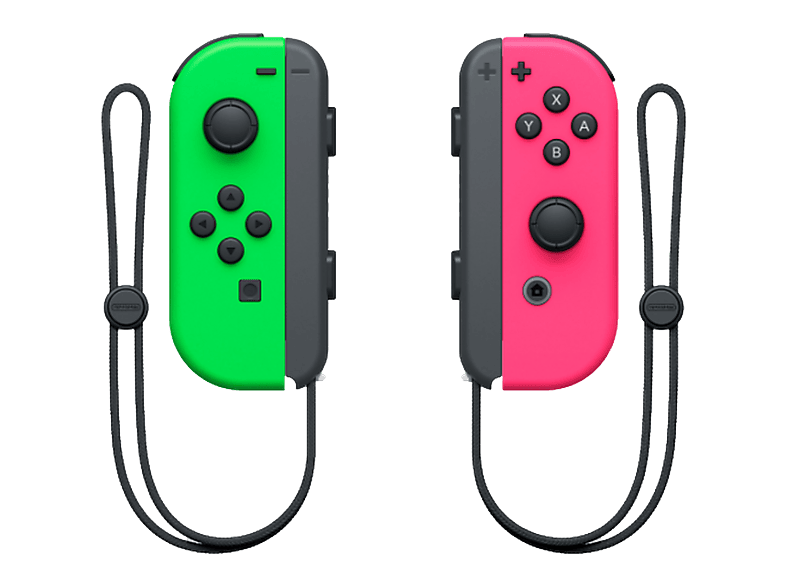 Manettes Nintendo Switch Joy-Con Néon vert/néon rose