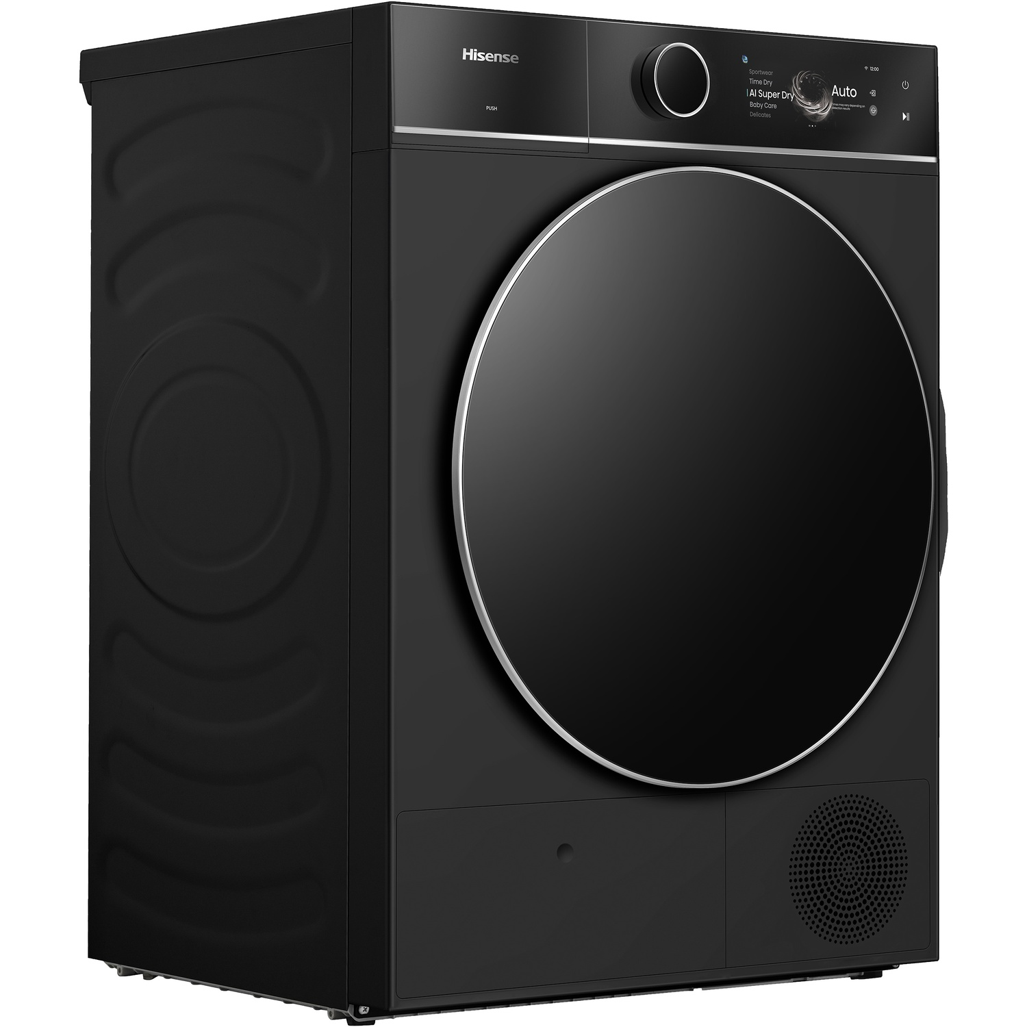 HISENSE Sèche-linge à pompe à chaleur DH7I108BBAB/BLX – 10 kg – 60 dB – Classe énergétique A