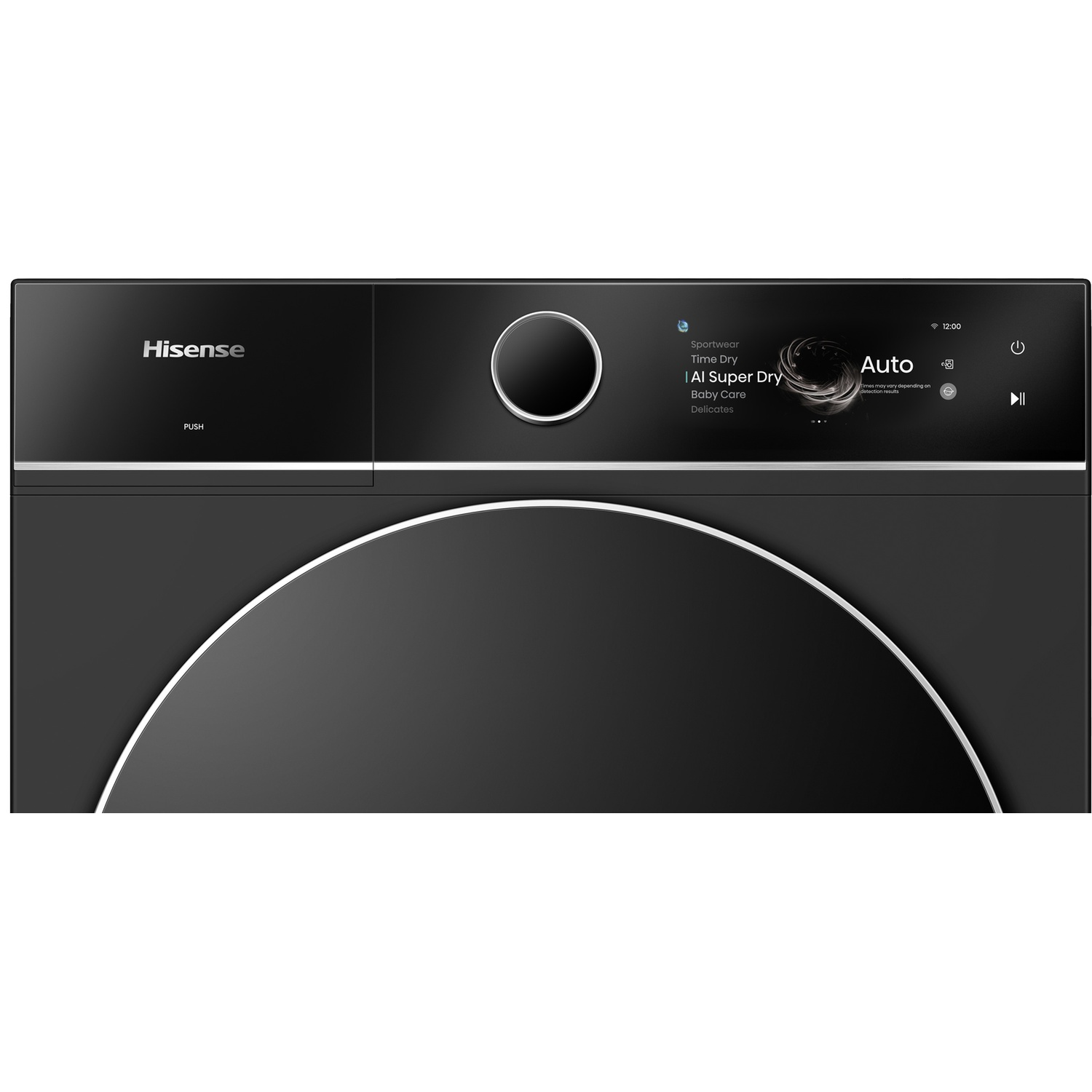 HISENSE Sèche-linge à pompe à chaleur DH7I108BBAB/BLX – 10 kg – 60 dB – Classe énergétique A