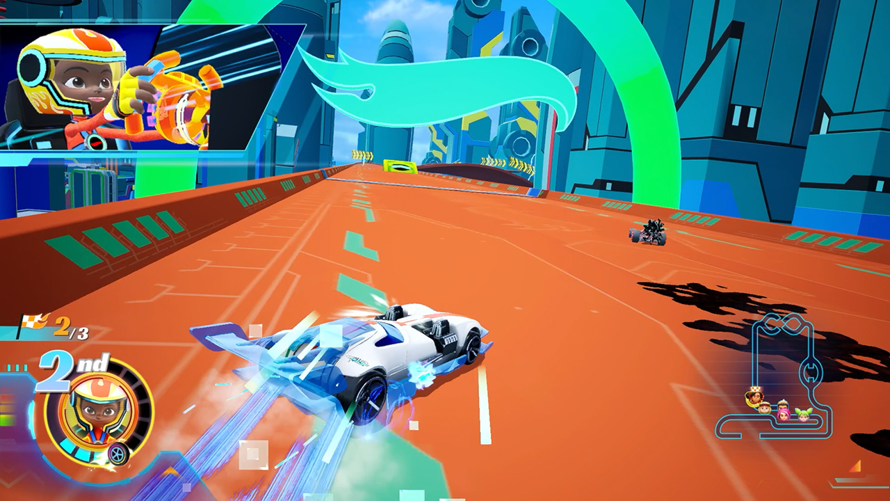 GAMEMILL NSW HOT WHEELS LETS RACE ULTIMATE SPEED /D