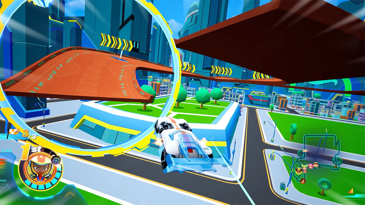 GAMEMILL NSW HOT WHEELS LETS RACE ULTIMATE SPEED /D