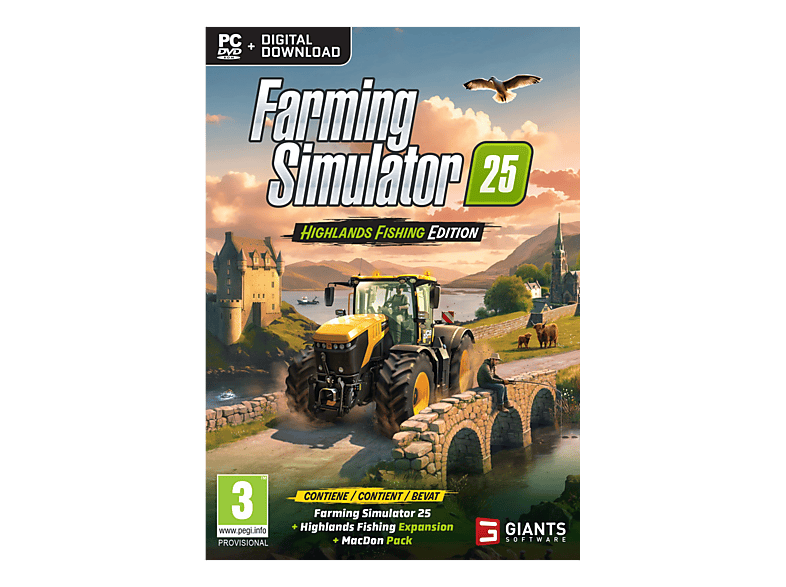 Farming Simulator 25: Highlands Fishing Edition - PC [Französisch, Italienisch]