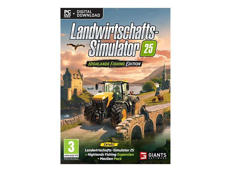Landwirtschafts-Simulator 25: Highlands Fishing Edition - PC [Deutsch]