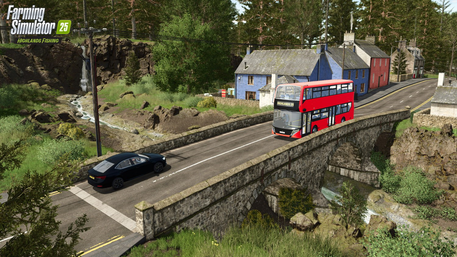 GIANTS SOFTWARE CDR LANDWIRTSCHAFTS SIM 25 HIGHLANDS FISHING ED /D