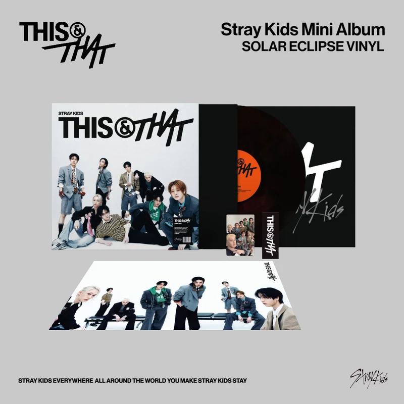 Stray Kids - This & That (Solar Eclipse Vinyl) (Vinyl LP (nagylemez))