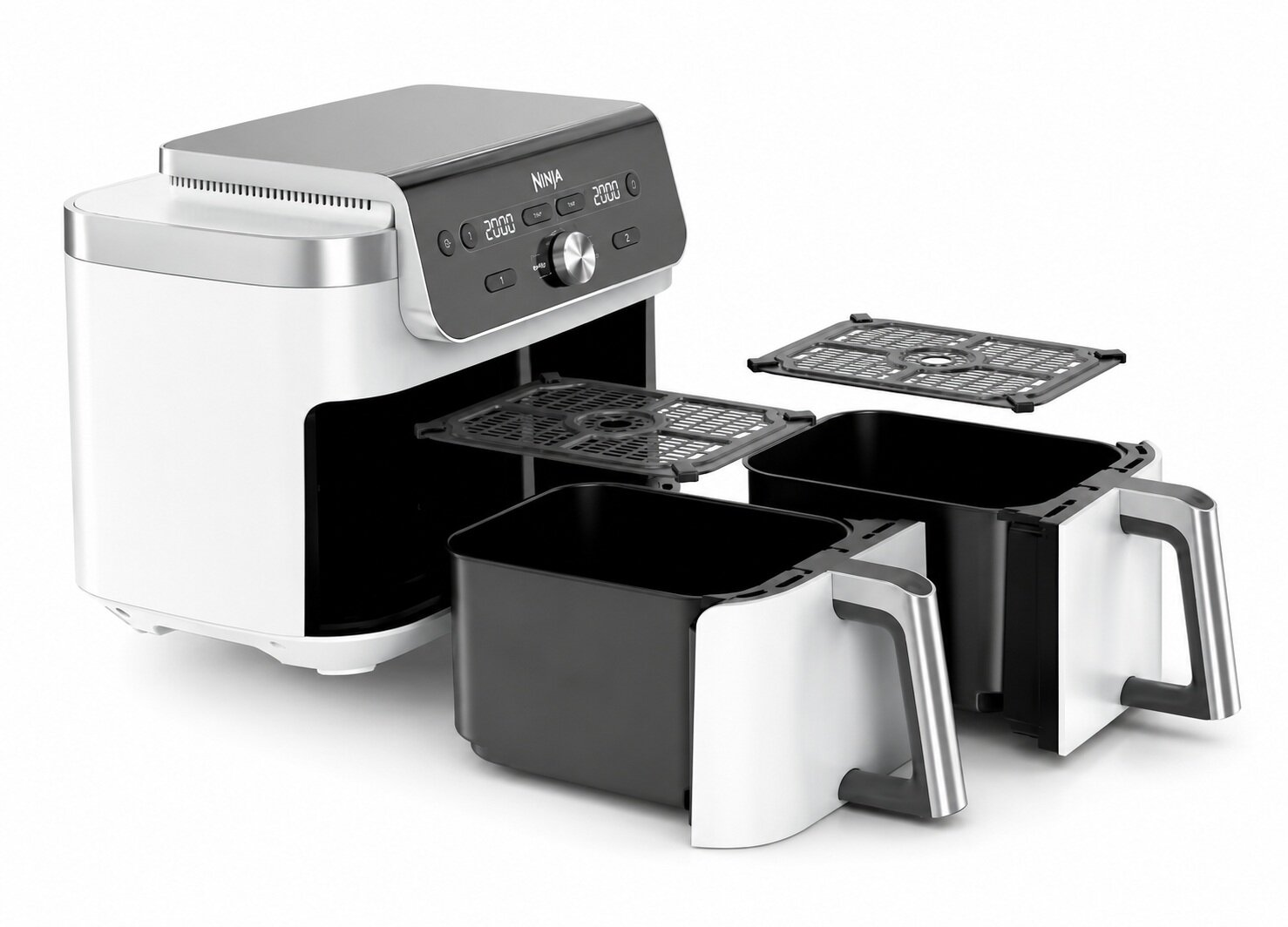 Frytkownica Air fryer NINJA DZ901EUWH 9,5 l z podwójnym koszem Biały