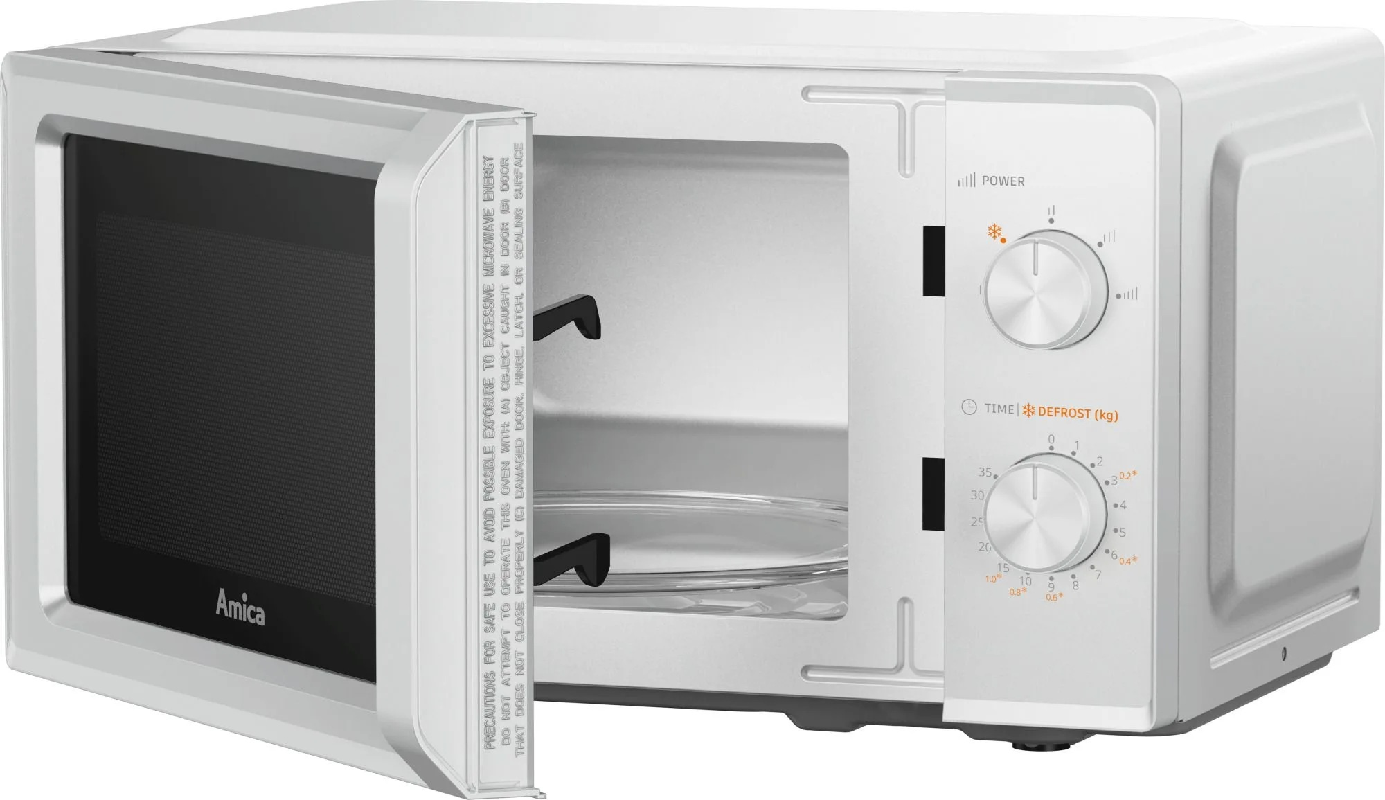 Kuchenka mikrofalowa AMICA MMF20M4W 20l 700W Biały